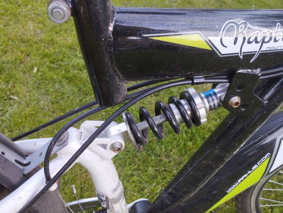 Rower dziecięcy, górski, MTB, amortyzowana rama, 15" FORESTER 24