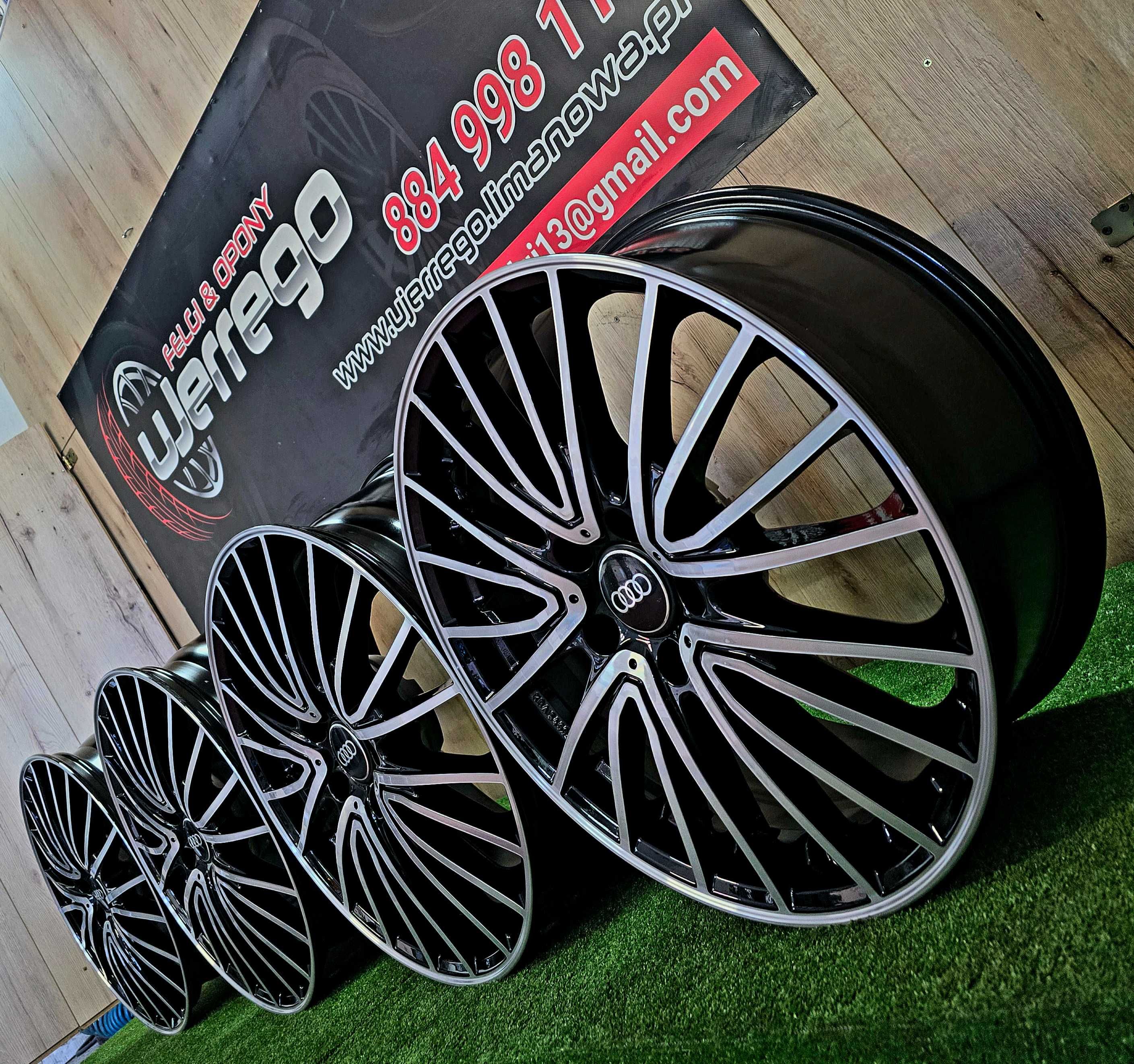 NOWE ALUFELGI AUDI 19x5x112-A3,A4,A6,A7,Q3,Q5, e-tron,TT-[ ET40 i 49)