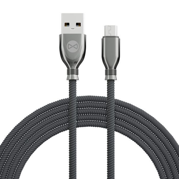 Forever Kabel Tornado Usb - Microusb 1,0 M 3A Czarny