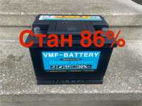 Автомобильный аккумулятор VMF-Batery 62ah Нідерланди (акумулятор авто)