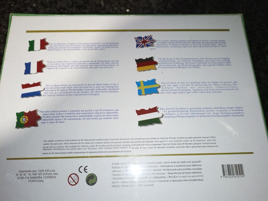 Vendo puzzle do Sporting