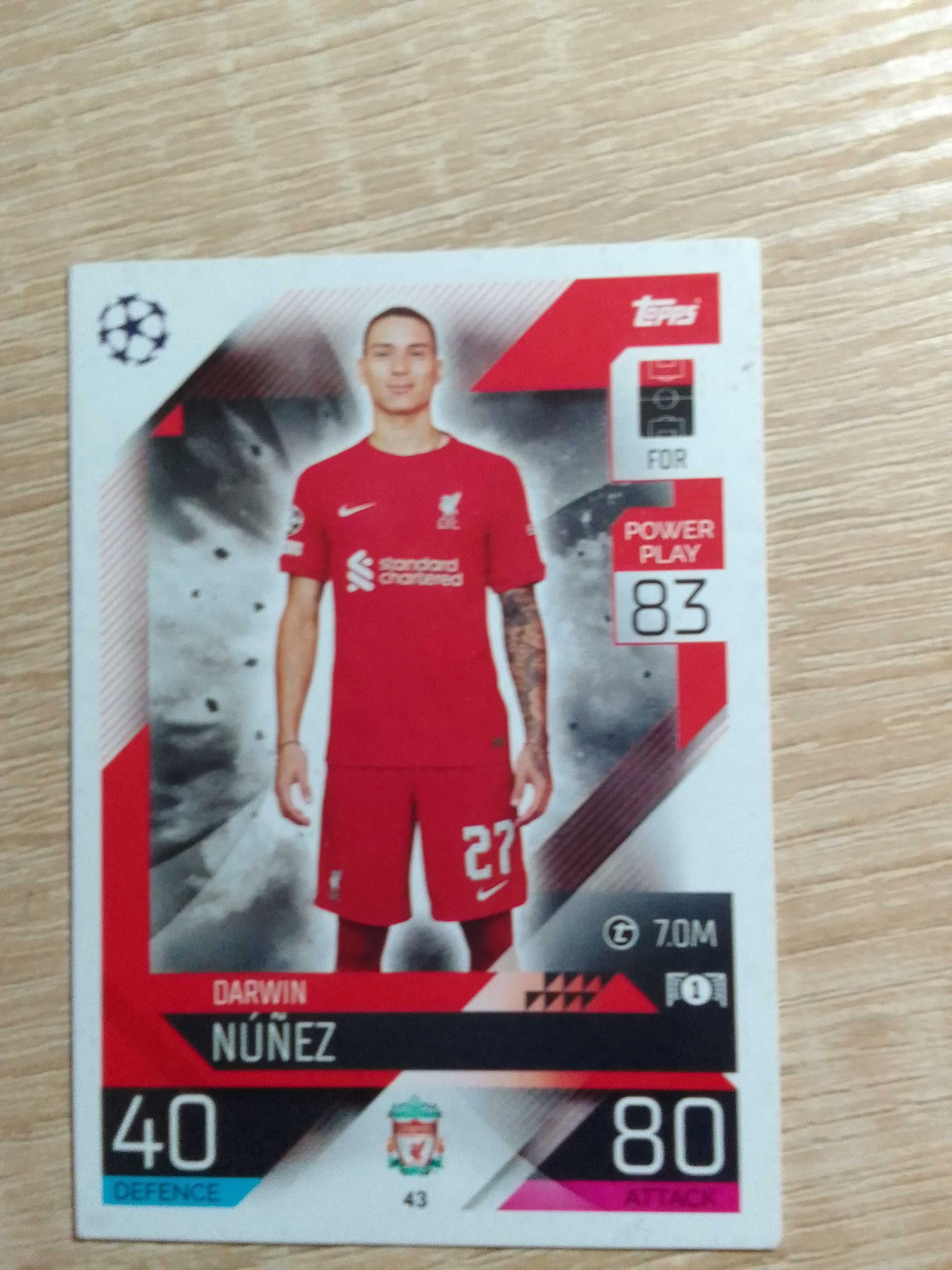 Karty piłkarskie match attax