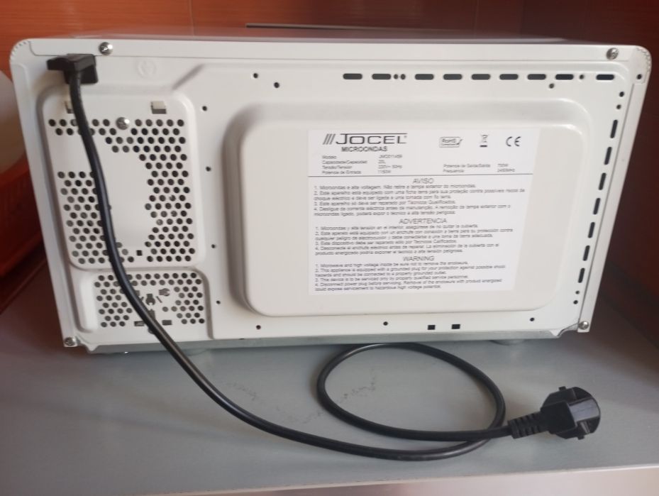 Microondas para peças