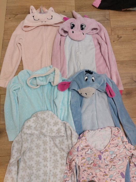 Кігурумі, сліпи, піжами флісові дівчинці на 11-12 р. зріст до 152 с