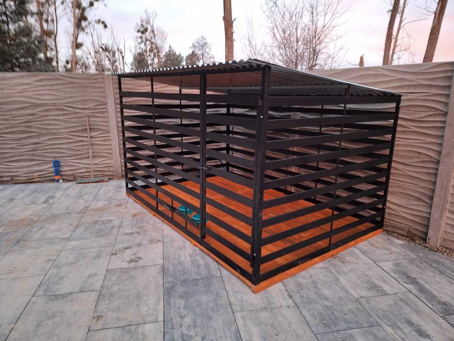 KOJEC dla psa CZARNY SPAWANY MOCNY! Kojce Zagroda Klatka cała POLSKA