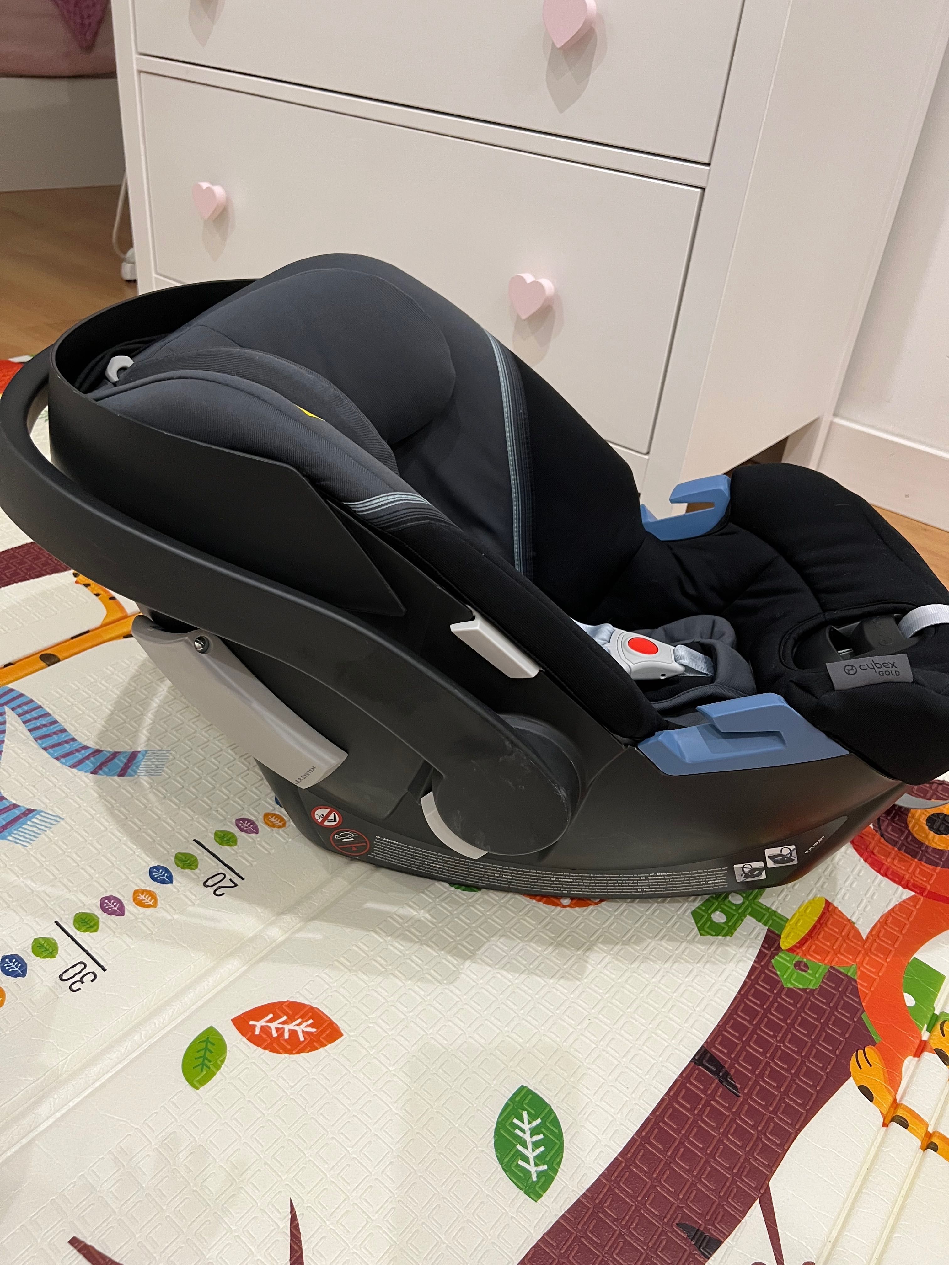 Bebe conforto cybex aton 5 + adaptador