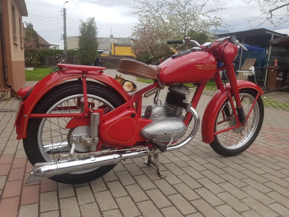 Jawa perak 250 typ11 1953 sprawna jeździ