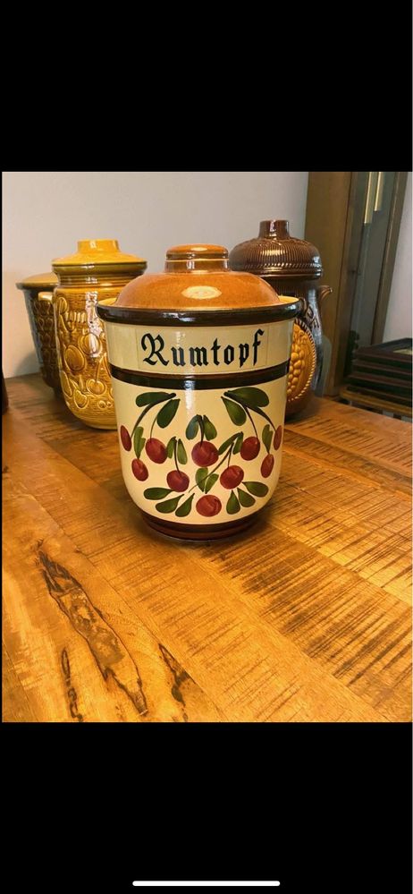 Rumtopf pojemnik/garnek ceramiczny