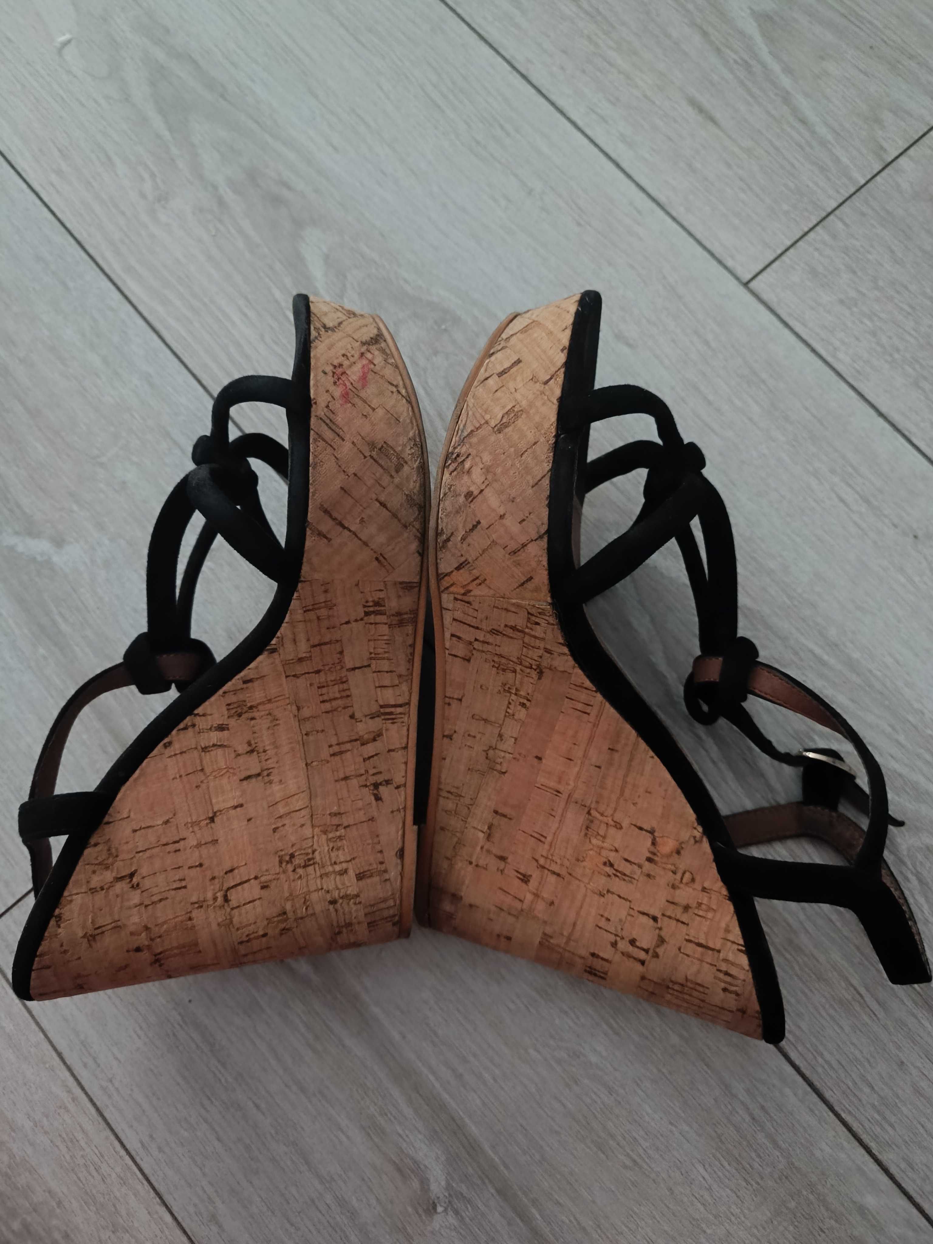 Sandały h&m czarne