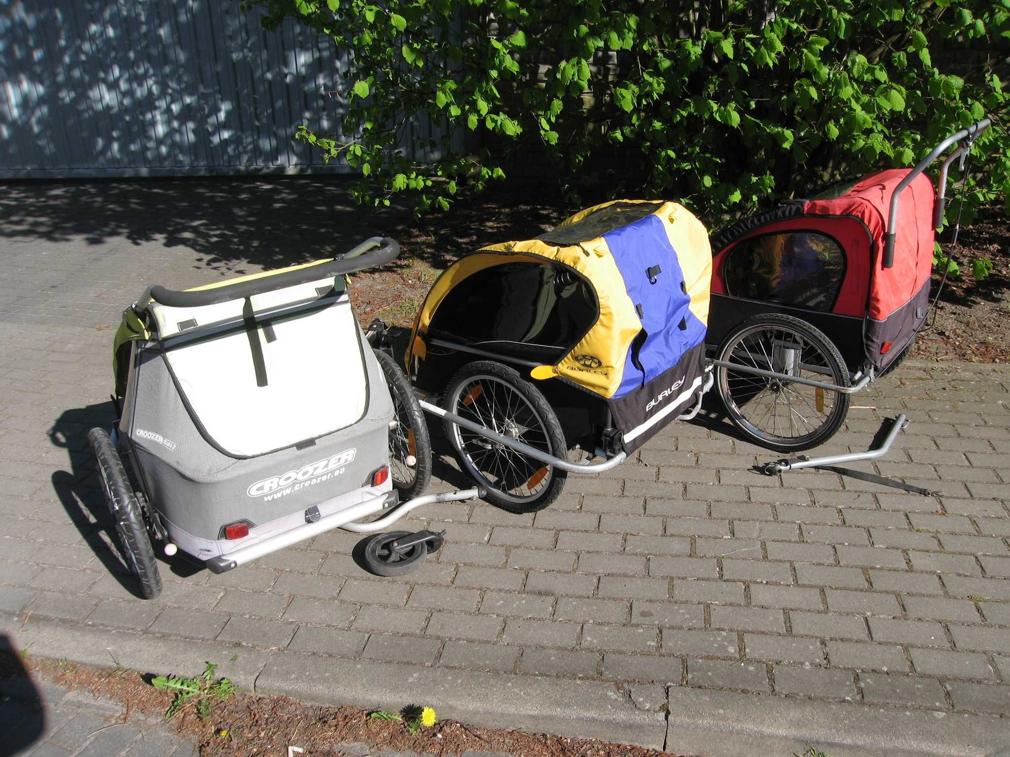 Przyczepkę rowerową sprzedam .