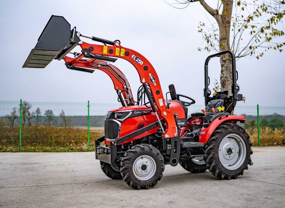 Traktorek captain 263 homologacja nowy 4x4 silnik mitsubishi kabina
