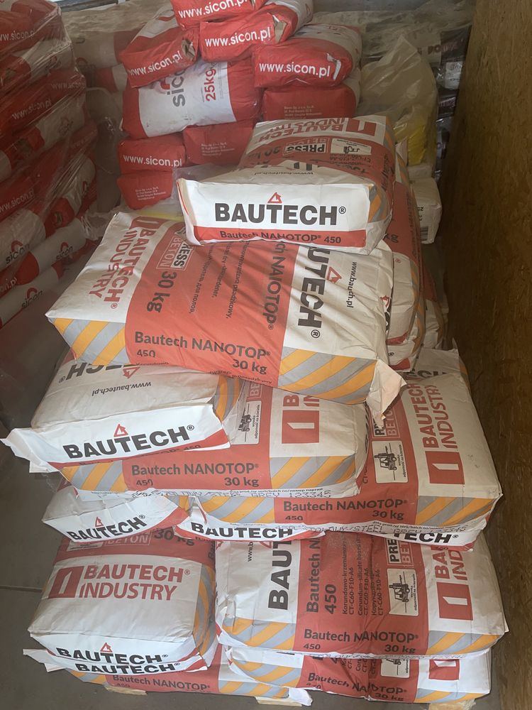 Posypka utwardzająca do zacierania posadzek BAUTECH NANOTOP MULTITOP