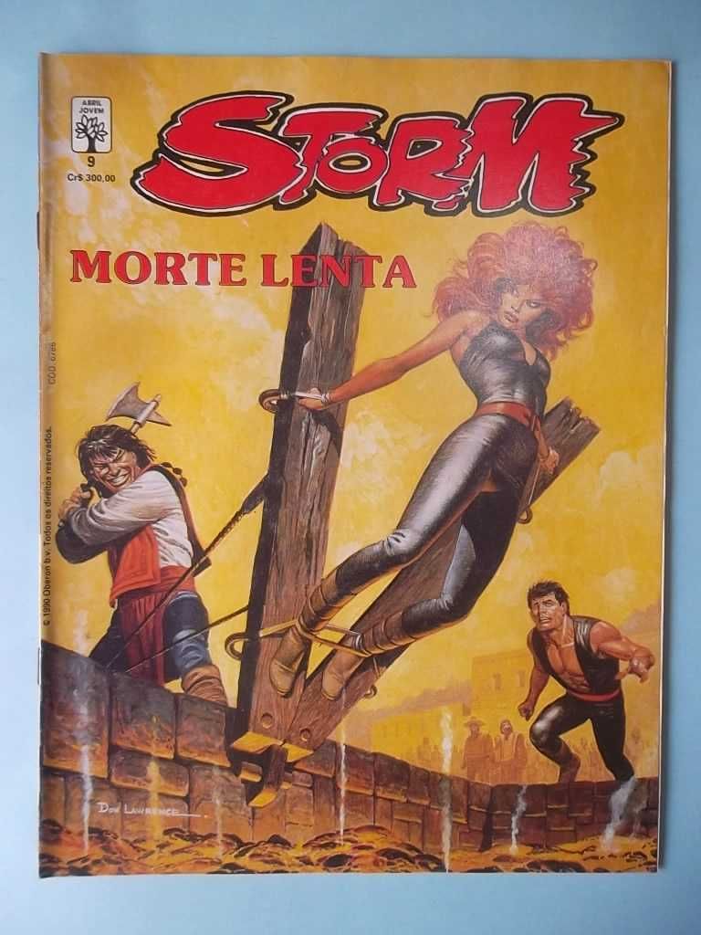 STORM Nº 1 a 10 completo Editora Abril Don Lawrence