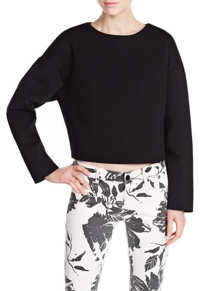 Mango bluza pianka neopren XS S M 36 38 oversize pudełkowa NOWA unikat