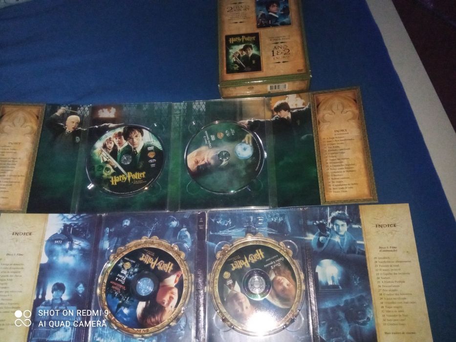 Vendo filmes do harry Potter