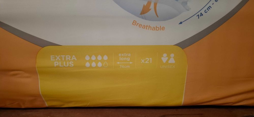 Seni SUPER Plus XL 30 sztuk oraz Pieluchy anatomiczne iD form