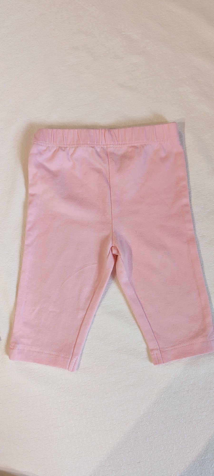 4x leginsy niemowlęce dla dziewczynki 56
Rozmiar: 50-56 cm 
Stan: bard