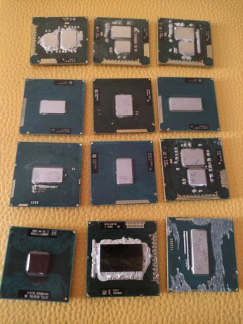 Váriso processadores para portatil - Intel i7,i5,i3,etc