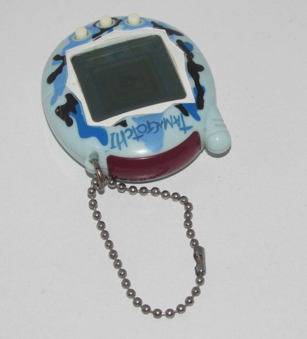Tamagotchi V3 2004 Blue Camo Bandai