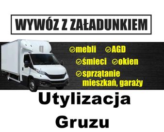 Wywóz Utylizacja Śmieci Mebli Gałęzi Gruzu Ziemi Opon -Wszystkiego