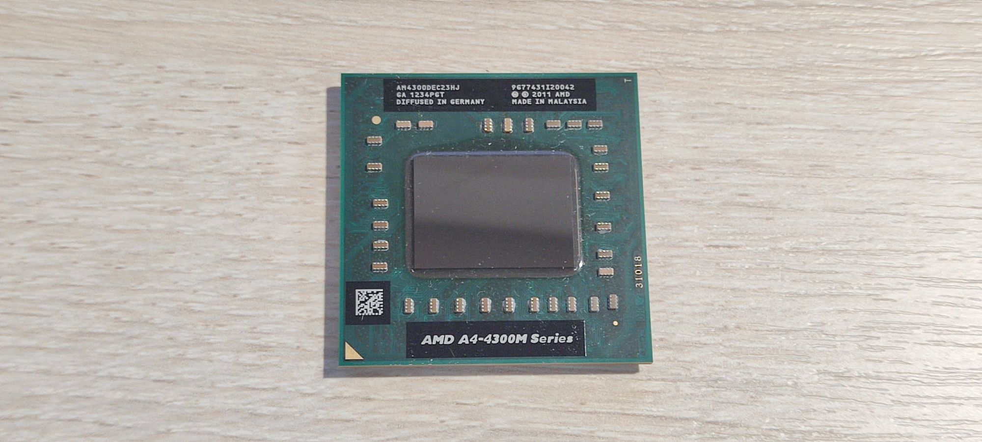 AMD A4-4300M полностью рабочий