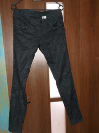 Czarne lekko woskowane skinny &Denim rozm.M