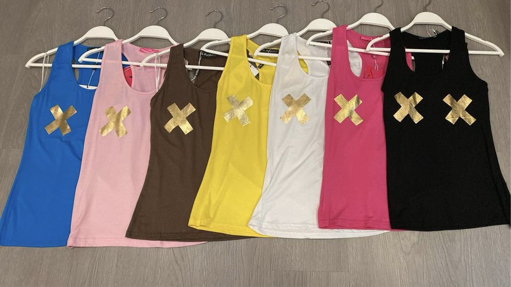 Regata com X-Print Dourado