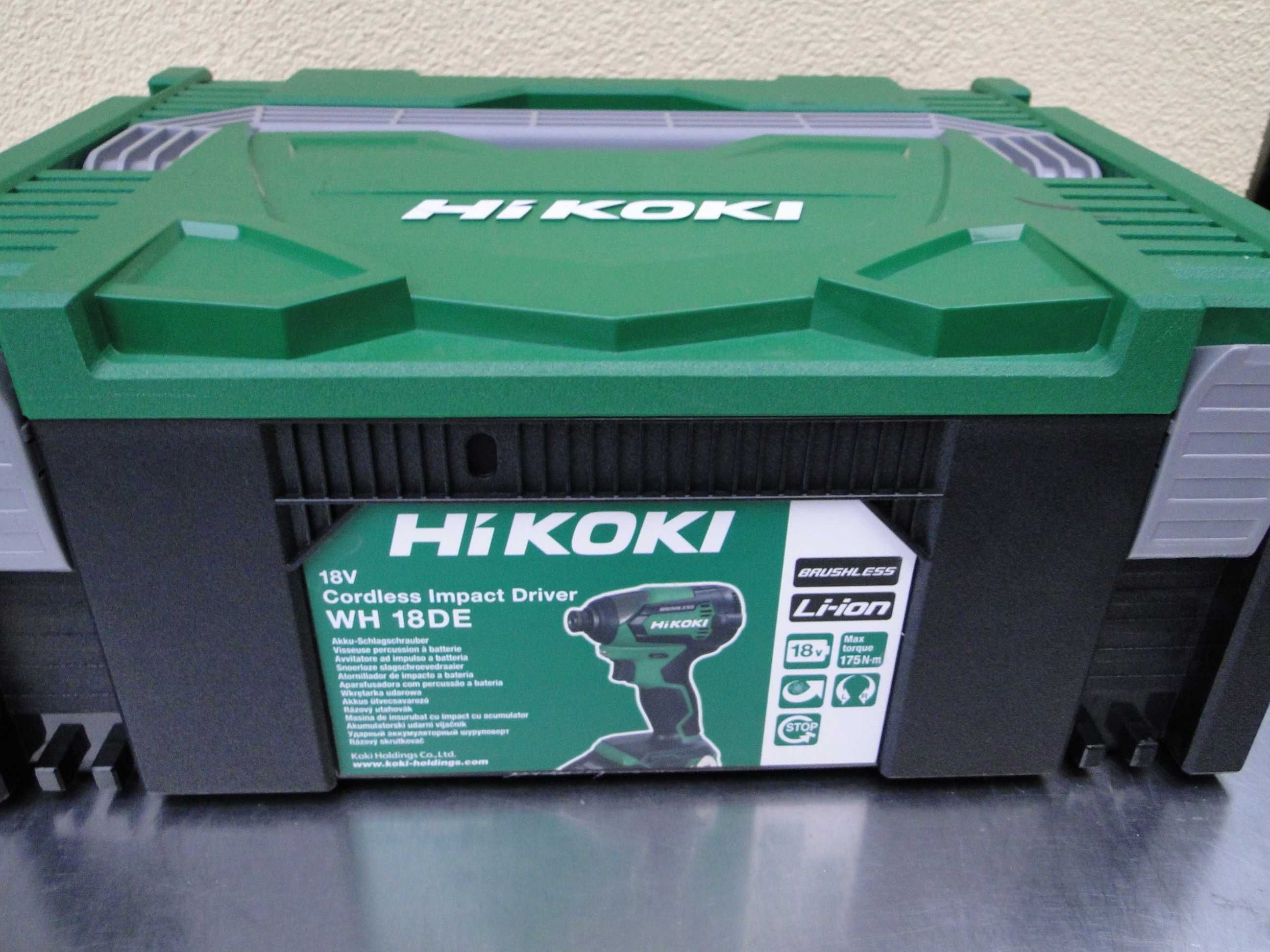 HIKOKI WH18DE, Zakrętarka Udarowa 18V, Solo, Nowa