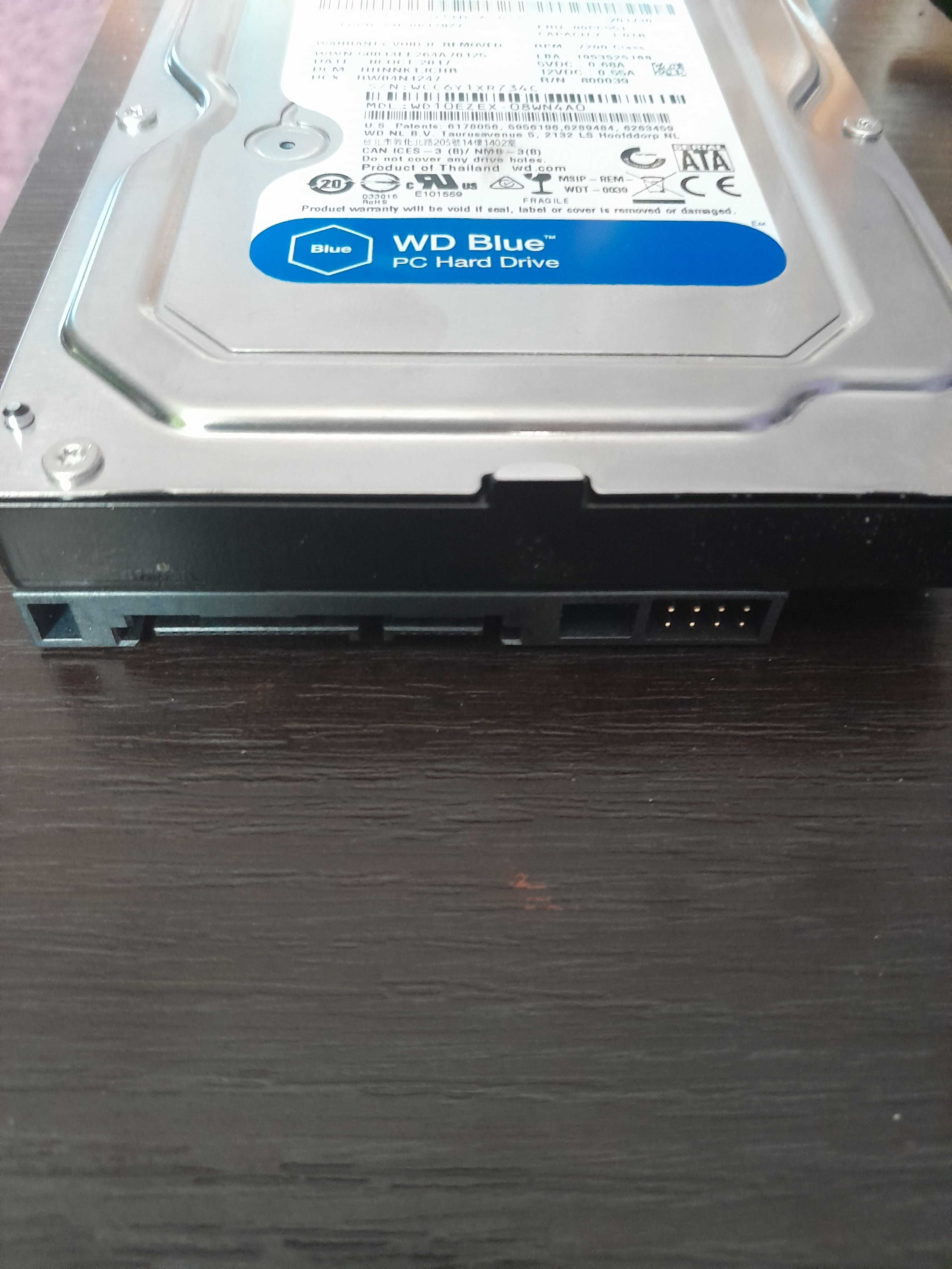 Dysk twardy WD Blue 720 TB 3.5" SATA III 1TB