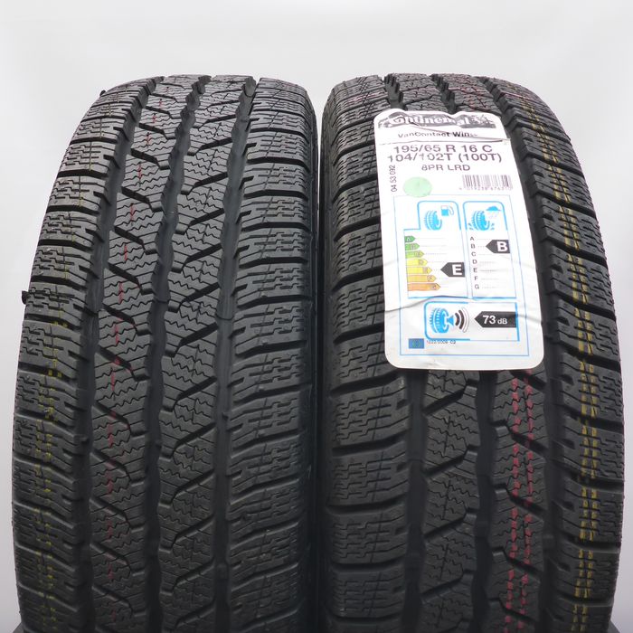 Opony 195/65/16C Continental 195/65R16C 102T Zimowe 2019/23 Nieużywane