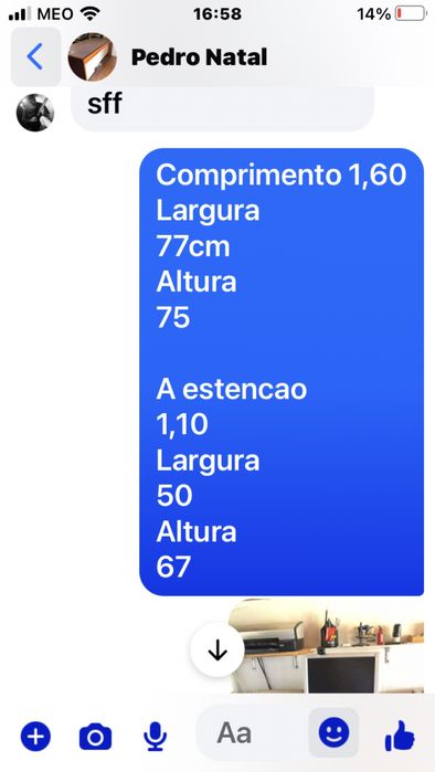 Secretaria  em madeira  em formato de L