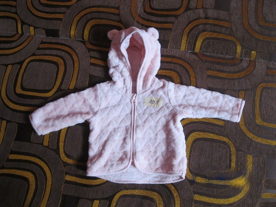 Bluza z kapturem dla dziewczynki roz. 68