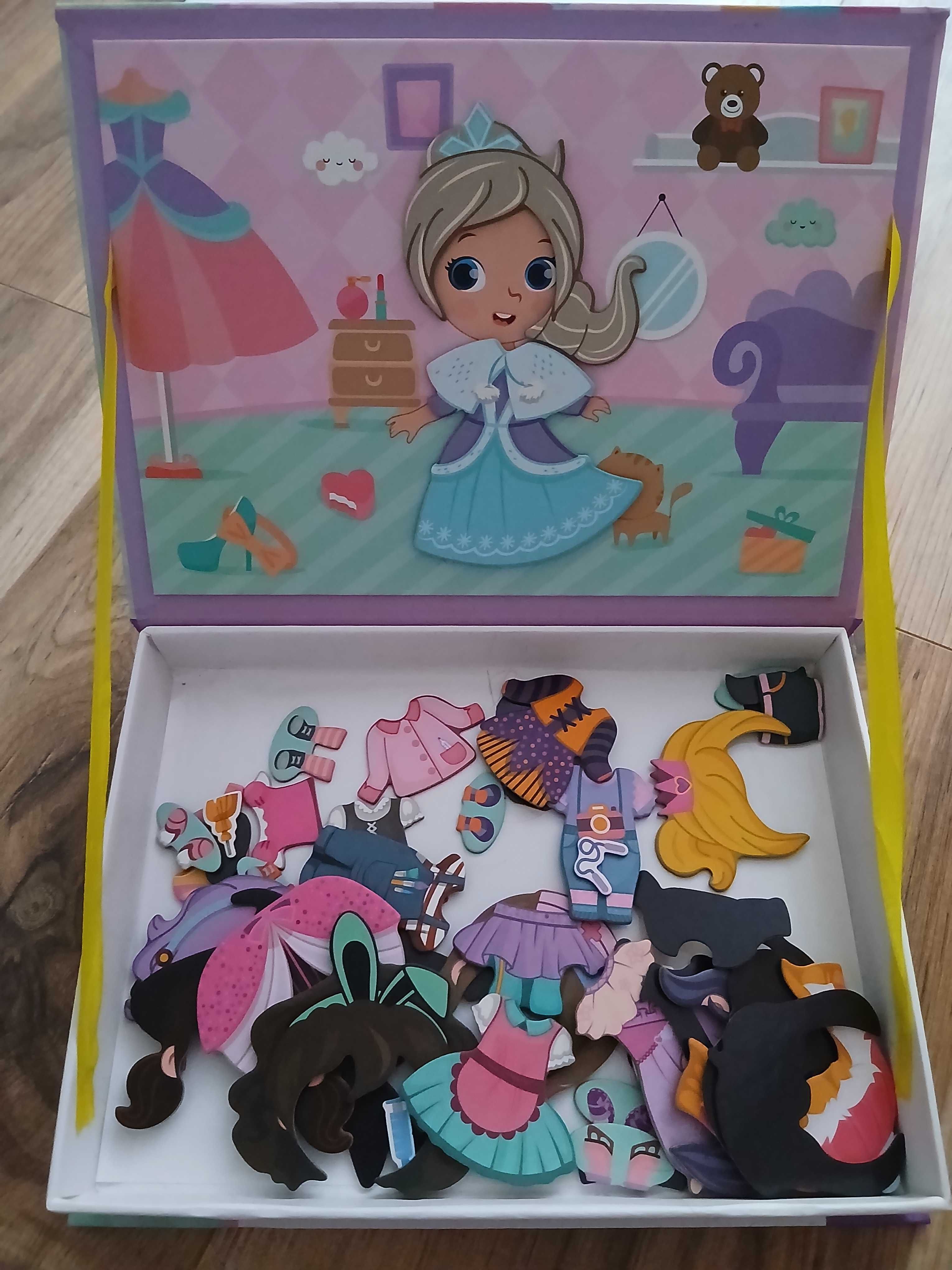 Ksiażka magnetyczne lalki