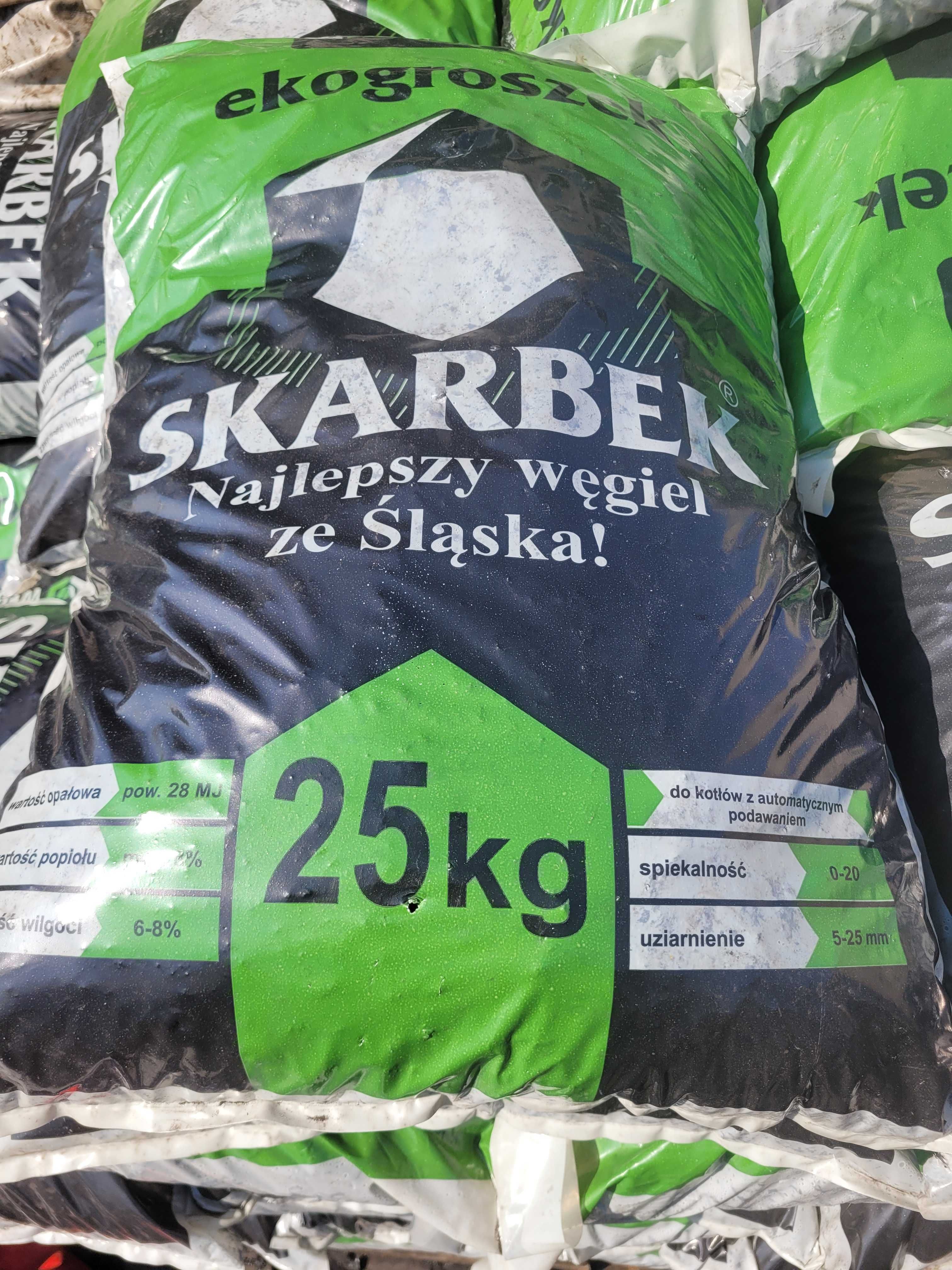 Ekogroszek BOBREK SKARBEK 29Mj/kg, w ofercie Orzech, Koks, Pellet