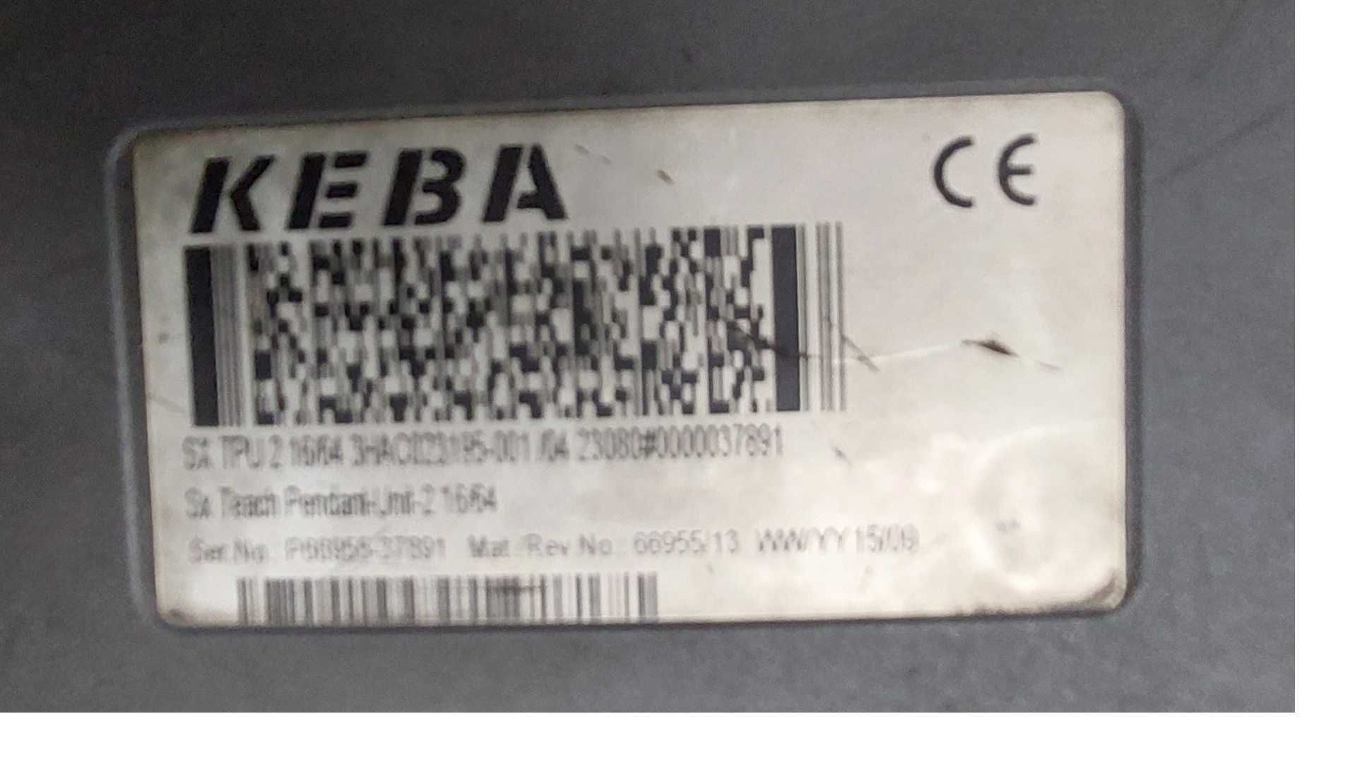 KEBA SX TPU 2 16/64 3HAC023195 - 001 /04 Robot Teach Pendant