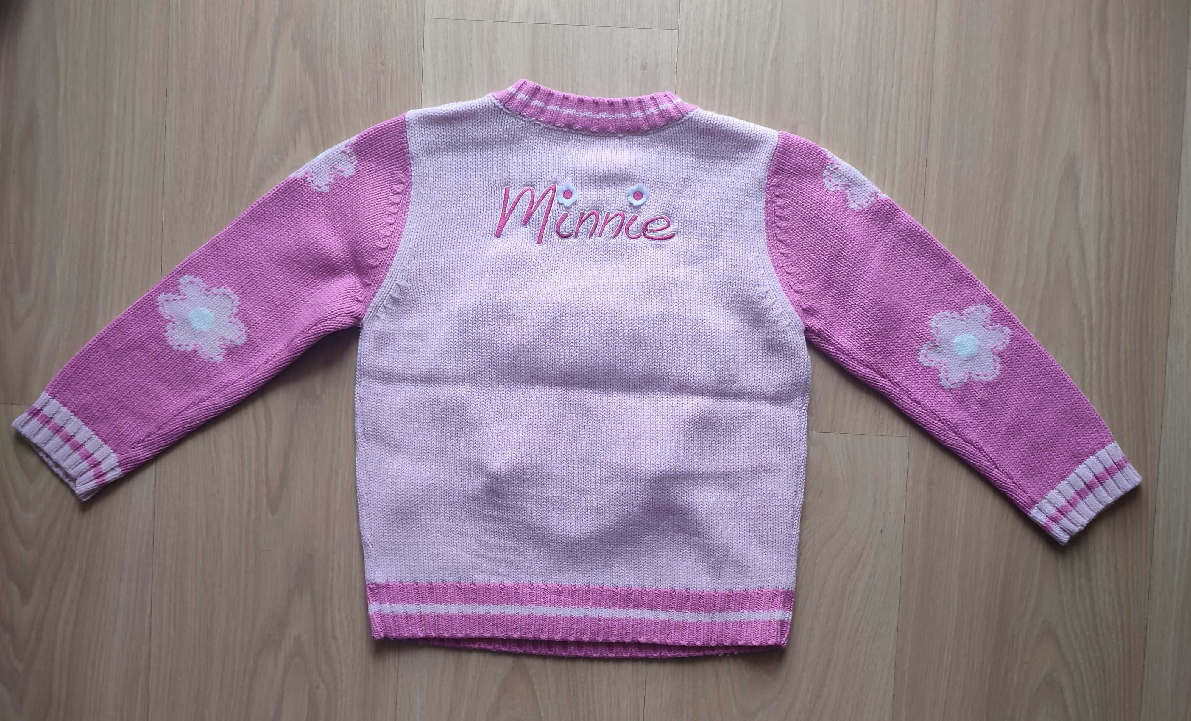 Sweter Disney Store Myszka Minnie roz. 104