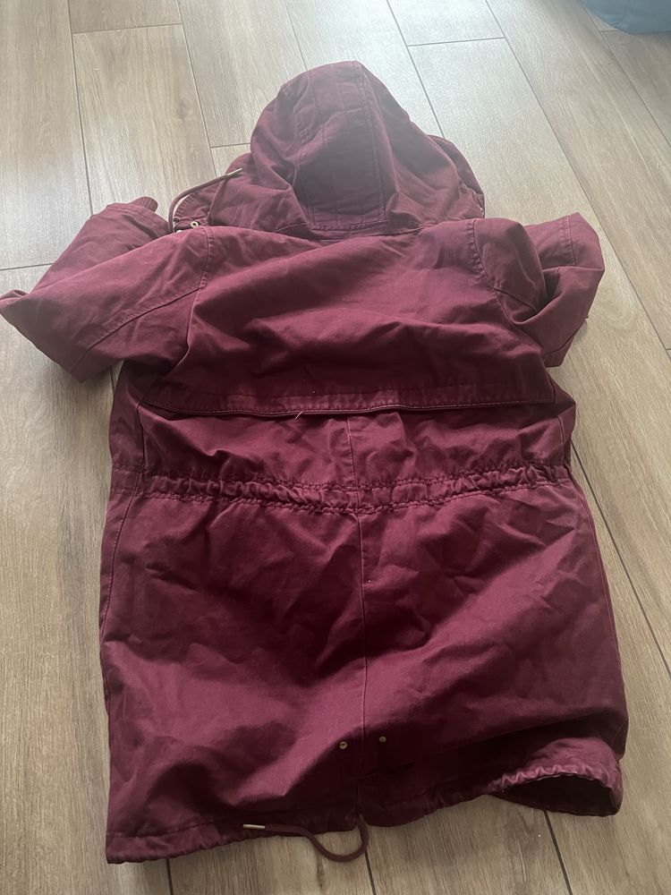 Kurtka parka Pull and Bear rozmiar S