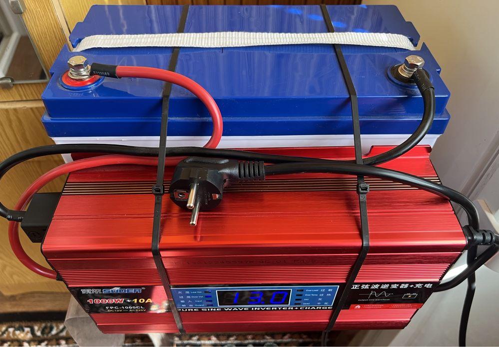 Инвертор Suoer FPC-1000СL Charger 10A с функцией зарядки