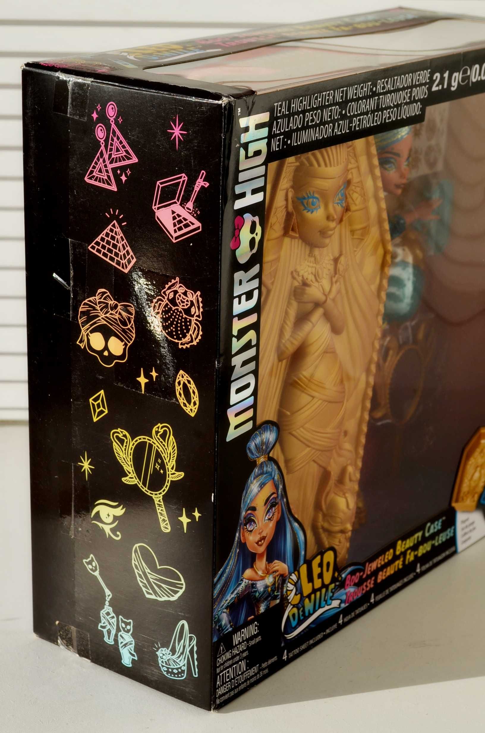 Monster High Cleo De Nile Golden Glam Case лялька монстер хай Клео Ніл