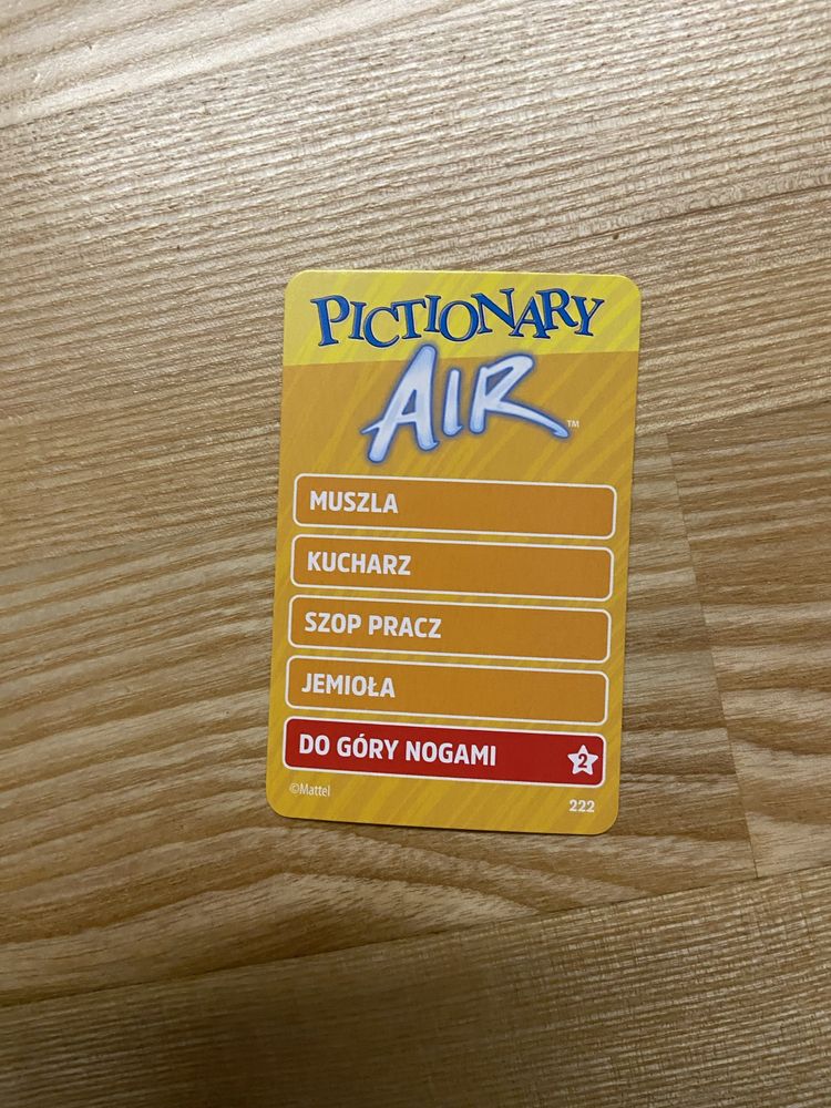 Mattel Gra Pictionary Air po polsku - stan bardzo dobry+