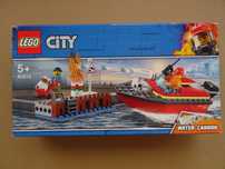 Nowy zestaw Lego City 60213 Pożar w dokach