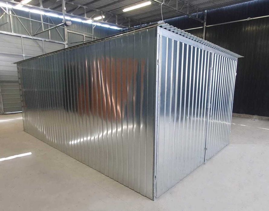 Garaż blaszany schowek 3x5 KONSTRUKCJA OCYNK