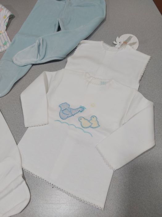 Conjunto 5 artigos bebé menino | Laranjinha | NOVO