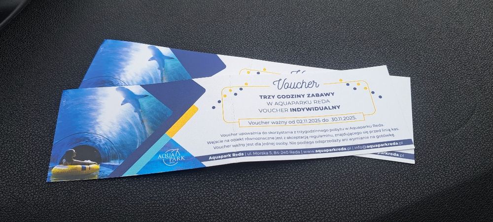 Aquapark Reda 2xvaucher 3h
