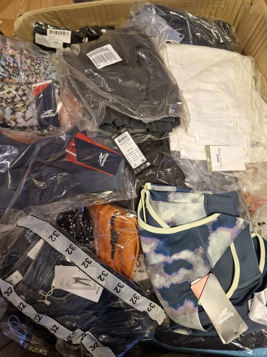 Pakiet odzież 5kg kat AB nowa pakiety na vinted marki z zalando hurt