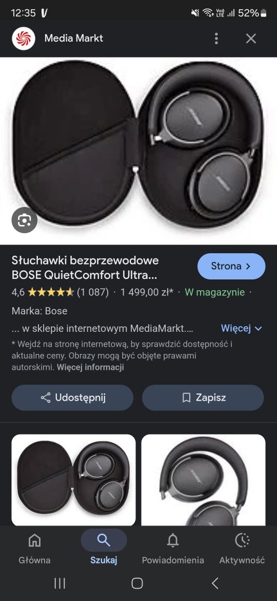 Słuchawki bose super cena