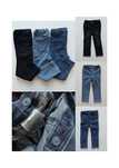 3 pary jeansów H&M r. 92 – nowe, elastyczne, regulowana talia