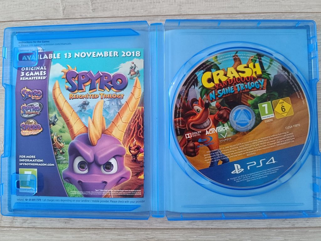 Gra PS4 - Crash Bandlcoot N Sane Trilogy 3
