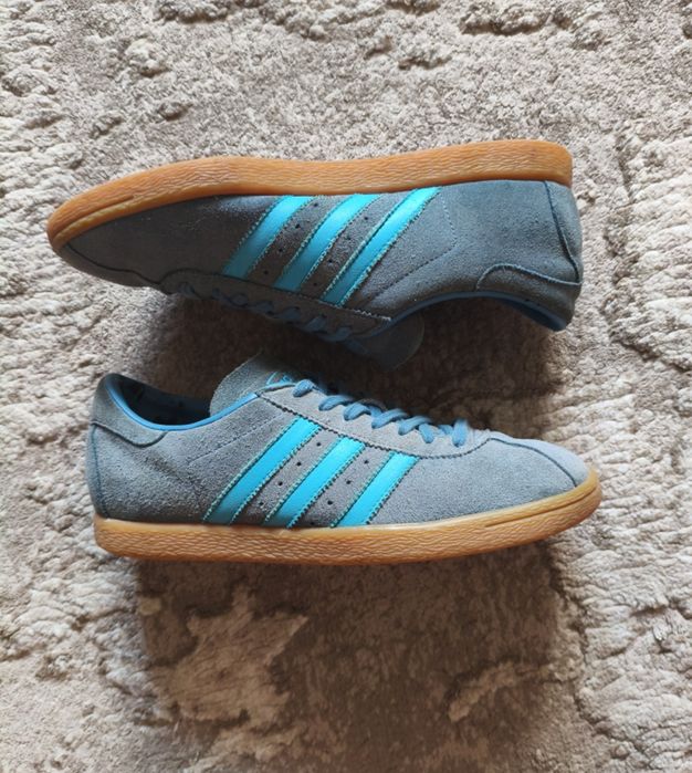 Adidas Tobacco Stonewash aqua blue