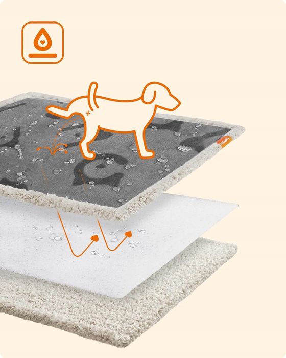 Wodoodporny koc dla zwierząt domowych, 73 x 63 cm